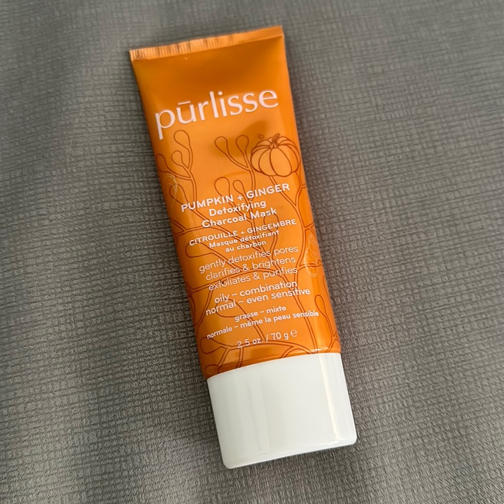 Purlisse Pumpkin & Ginger Detoxifying Charcoal Mask
